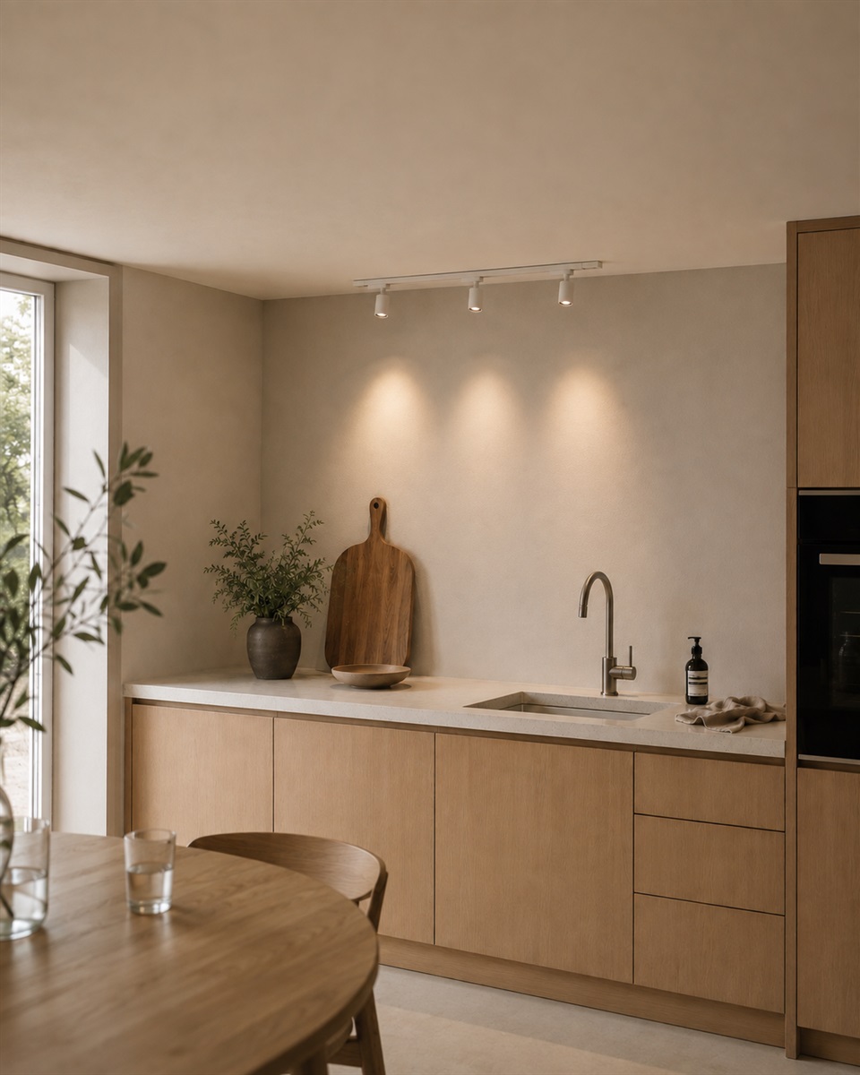 Forma 3-sæt Hvid Fra Nordic Lighting - Pakken indeholder:1 m skinne, 1 stk.