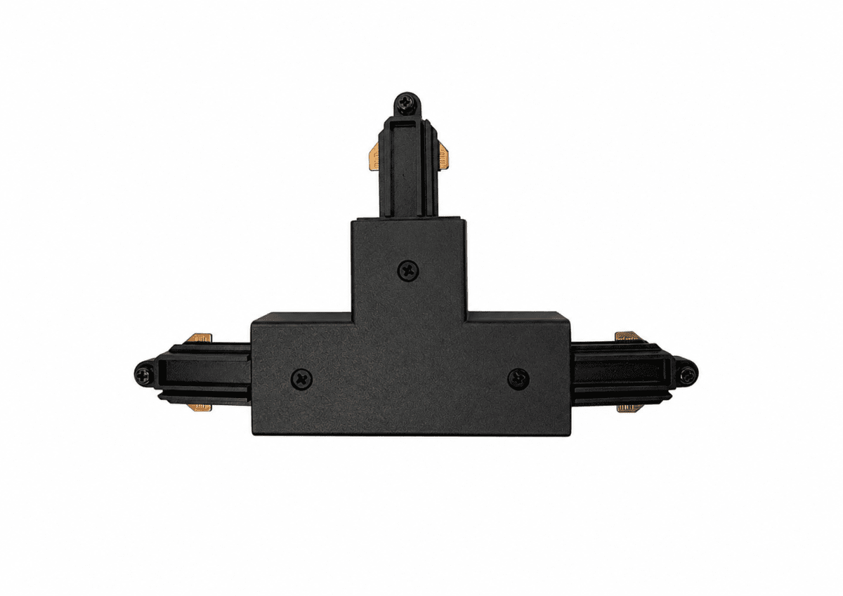 T-Kobling Sort Fra Nordic Lighting - T-samling til Nordic Lightings Forma skinnesystem.
