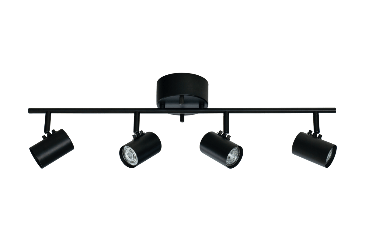 Hugin 4 Sort spotlight Fra Aneta Lighting - Kan med fordel kombineres med vores andre lamper fra Hugin-familien.