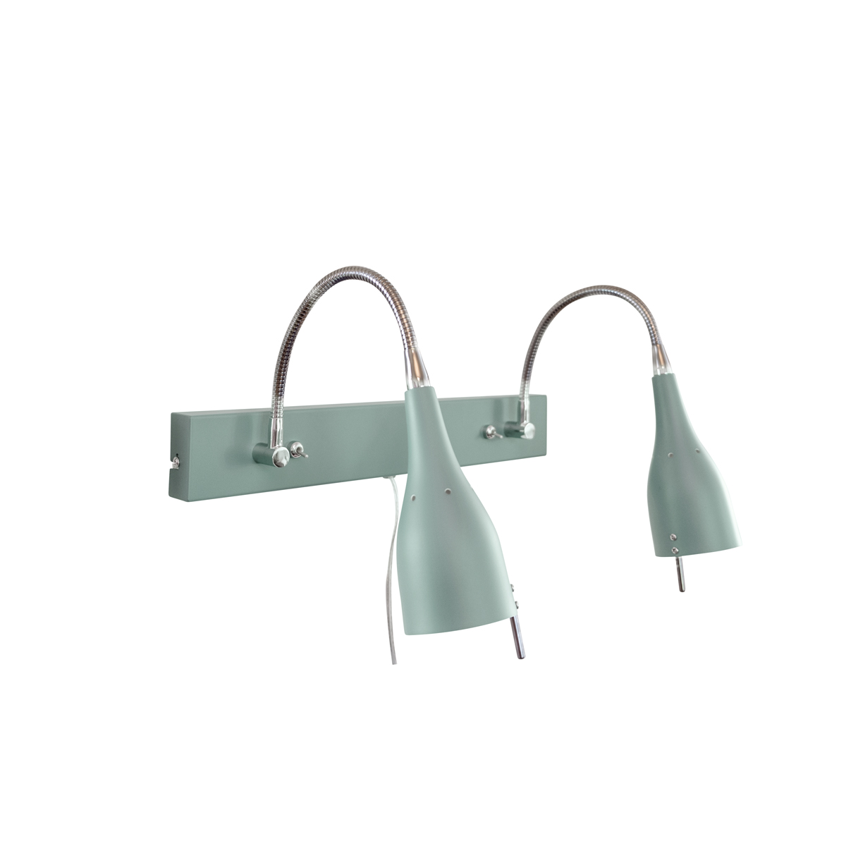 Tanum Grønlig-grå læselampe Fra Armaturhantverk - Det elegante og minimalistiske design g&oslash;r, at den passer perfekt i sovev&aelig;relset, stuen eller kontoret.