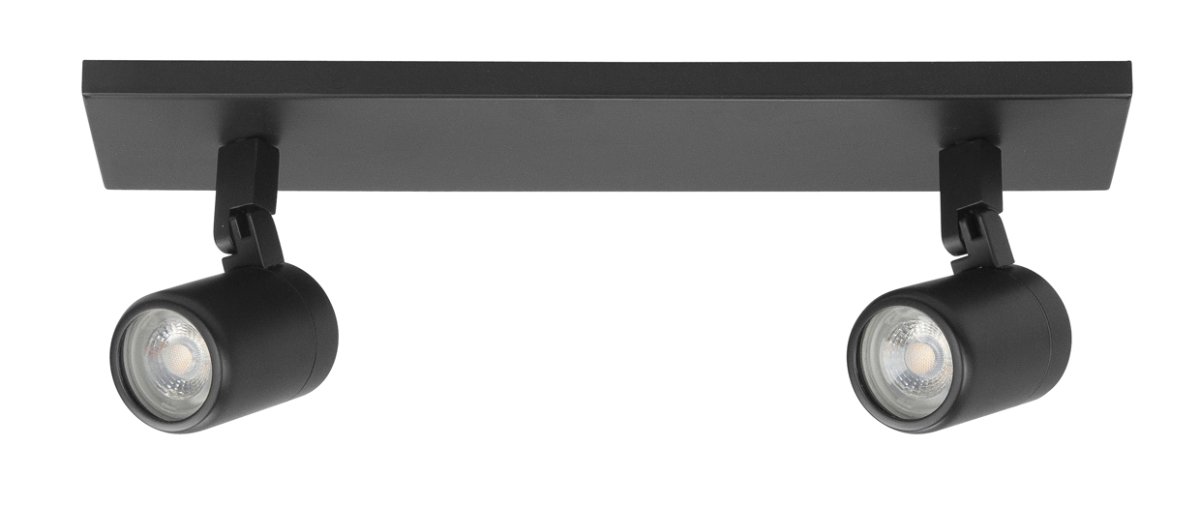 Fårö 40cm Sort badeværelseslampe Fra Armaturhantverk - Spotlighten har en IP44-klassificering, hvilket gør den sikker til stuer, og de fleksible lyshoveder giver dig mulighed for nemt at rette lyset for optimal funktionalitet.