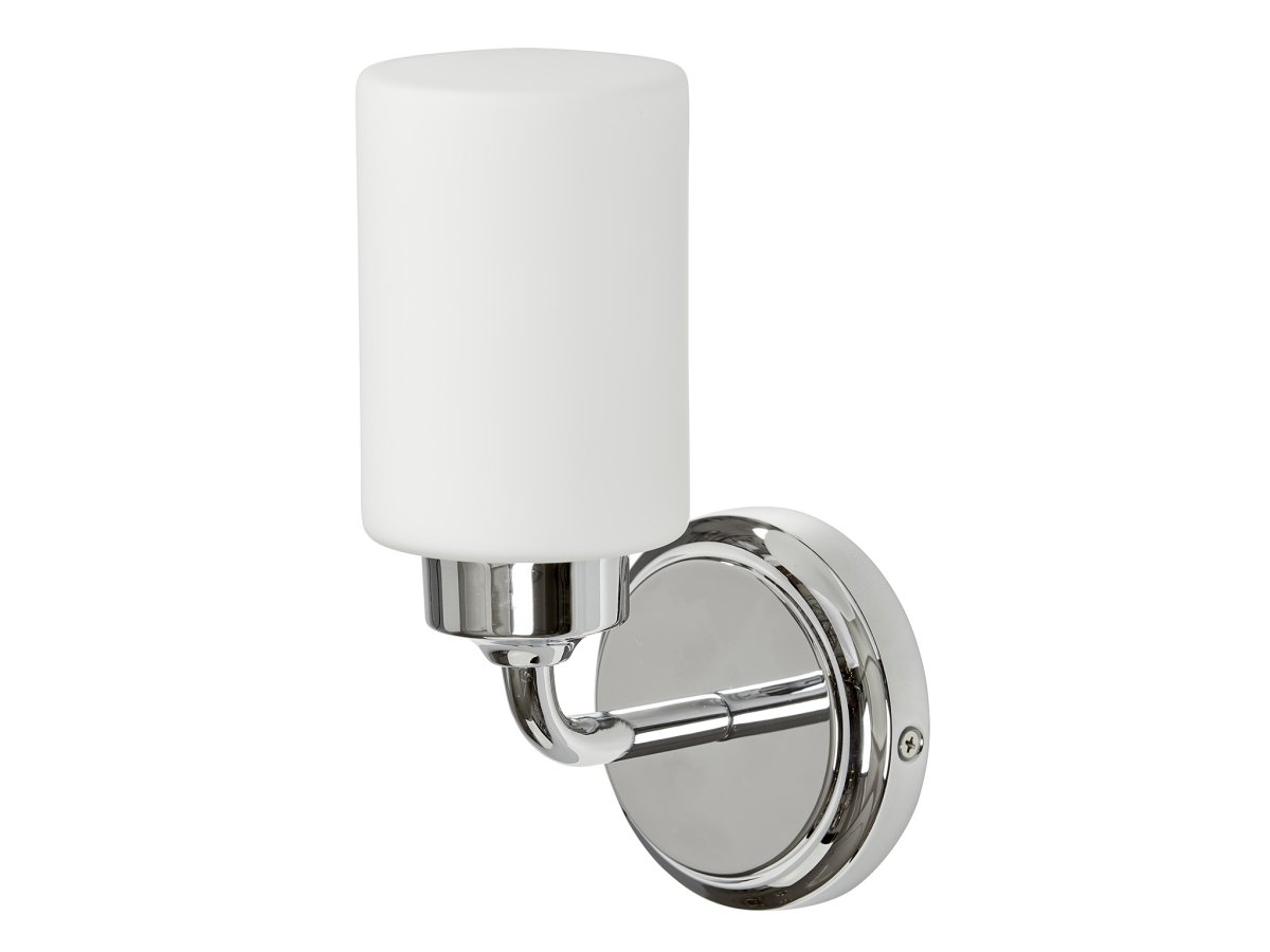 Boda 22cm Chrom badeværelseslampe Fra Armaturhantverk - Det tidløse design passer ind i både moderne og klassiske badeværelser, hvilket gør det til et alsidigt valg til dit hjemLys medfølger ikke.