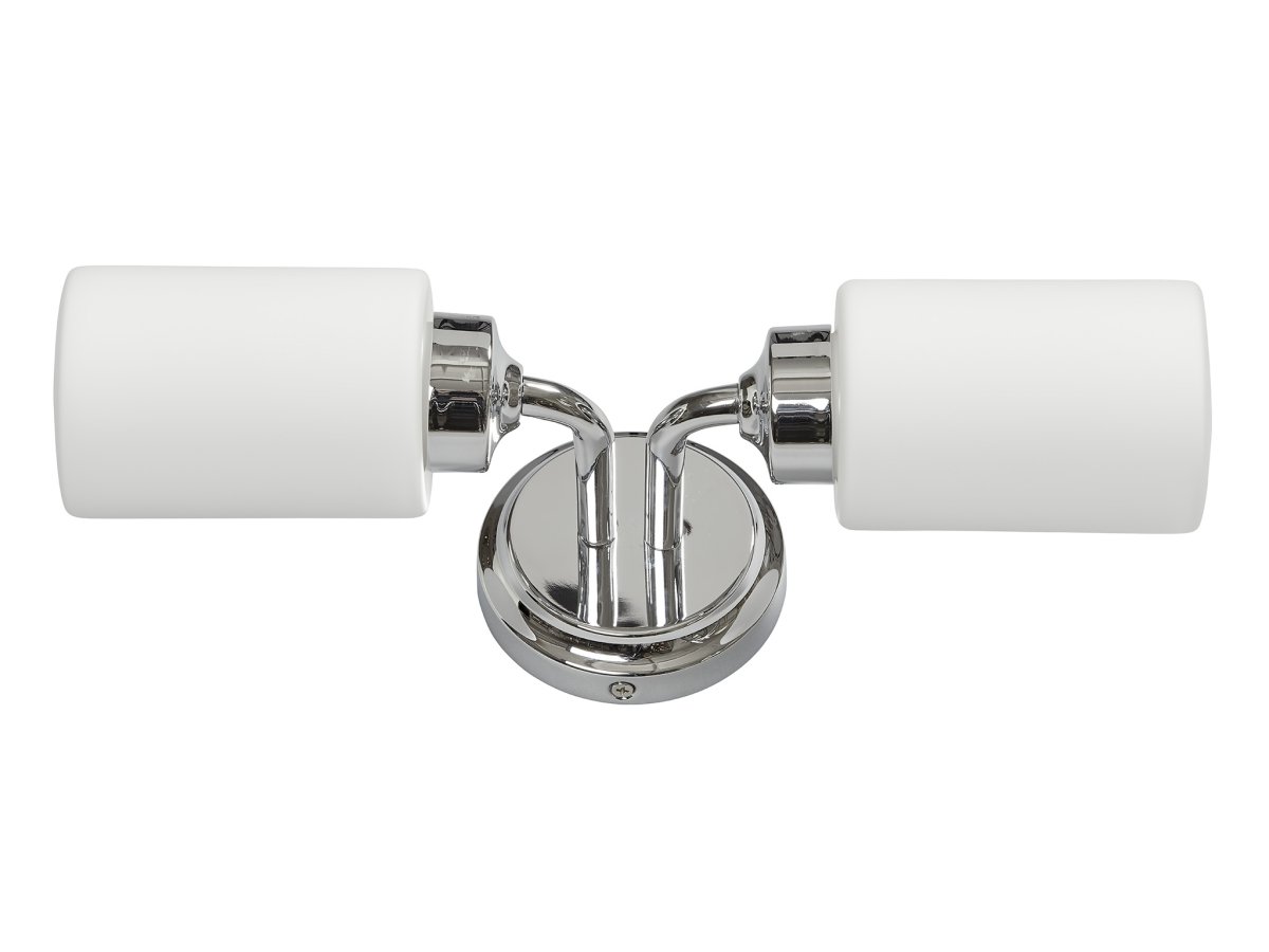 Boda 36cm Chrom badeværelseslampe Fra Armaturhantverk - Det tidløse design passer ind i både moderne og klassiske badeværelser, hvilket gør det til et alsidigt valg til dit hjem.