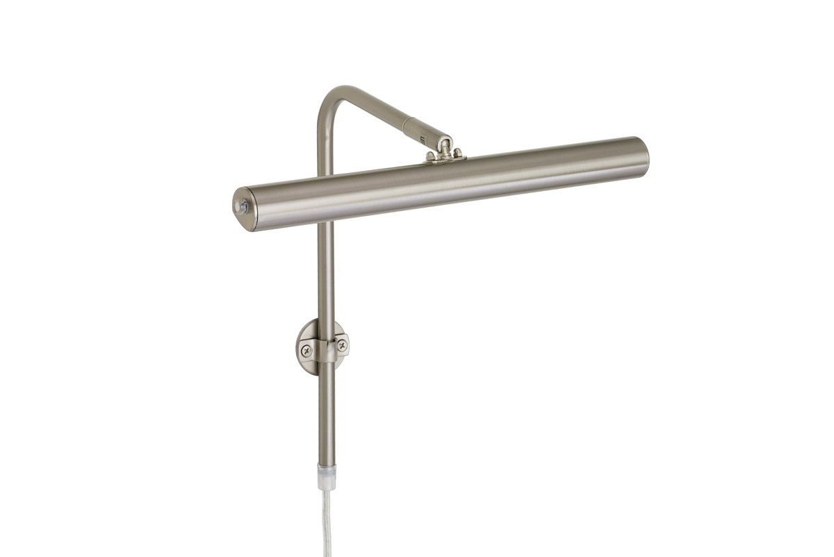 Gallery 30cm Nikkel Fra Texa Design - Denne v&aelig;glampe er designet til at give dit hjem eller kontor et sofistikeret og moderne pr&aelig;g, samtidig med at den tilbyder enest&aring;ende funktionalitet.