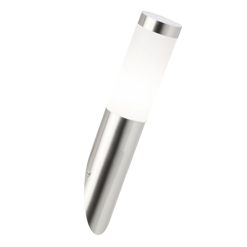 Chorus Stål udendørslampe Fra Brilliant - Chorus v&aelig;glampe er en alsidig lampe, der kan bruges b&aring;de dekorativt til at give facaden et l&oslash;ft og funktionelt til at oplyse gange og indgange.