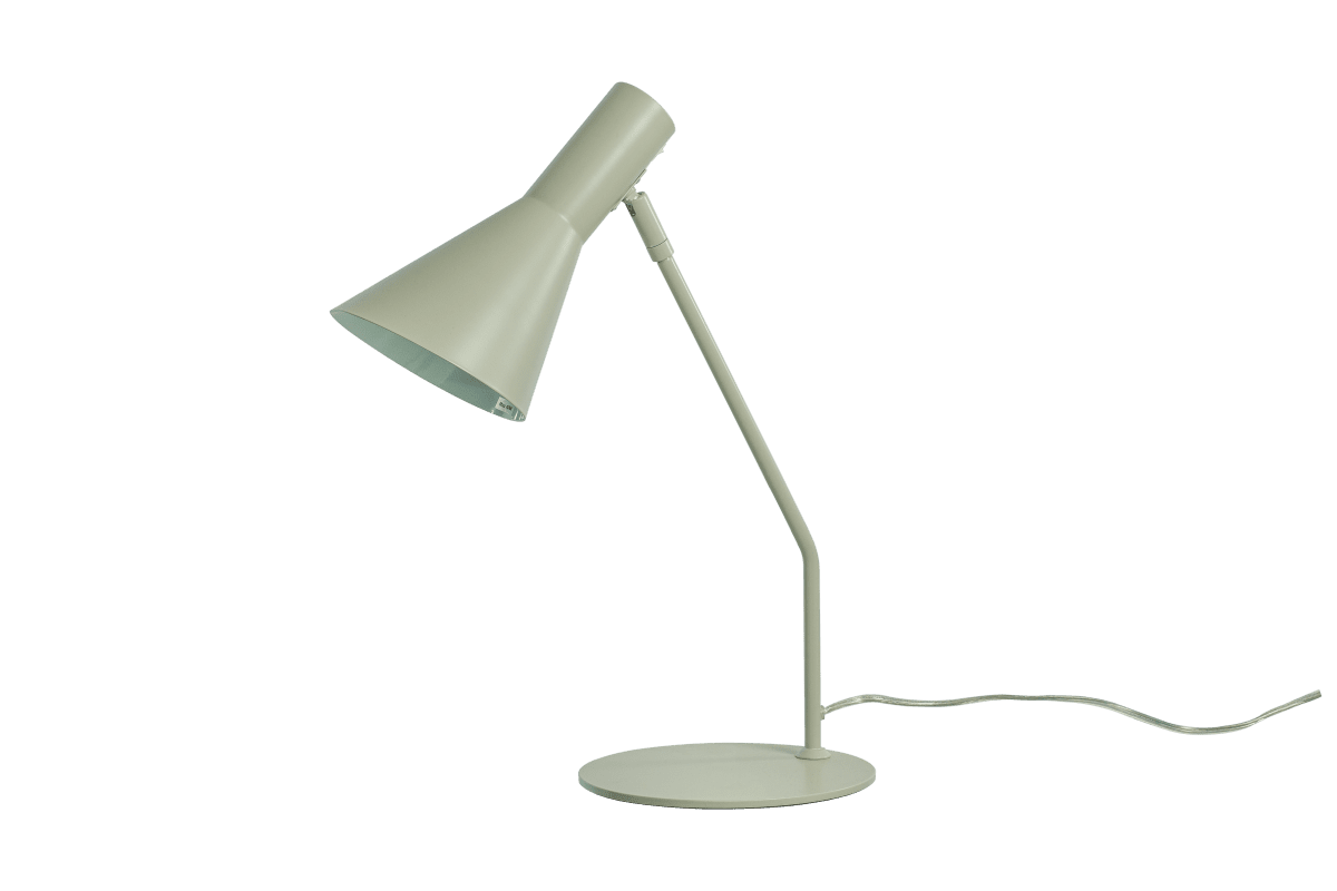 Ceres 46cm Beige skrivebordslampe Fra Aneta Lighting - CERES bordlampen er både praktisk og stilfuld og giver et behageligt lys, når du arbejder eller læser.