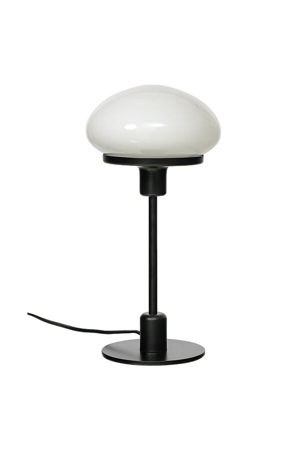 New August 36cm Sort bordlampe Fra Aneta Lighting - Ny august stilfuld bordlampe i klassisk model i mere moderne design.