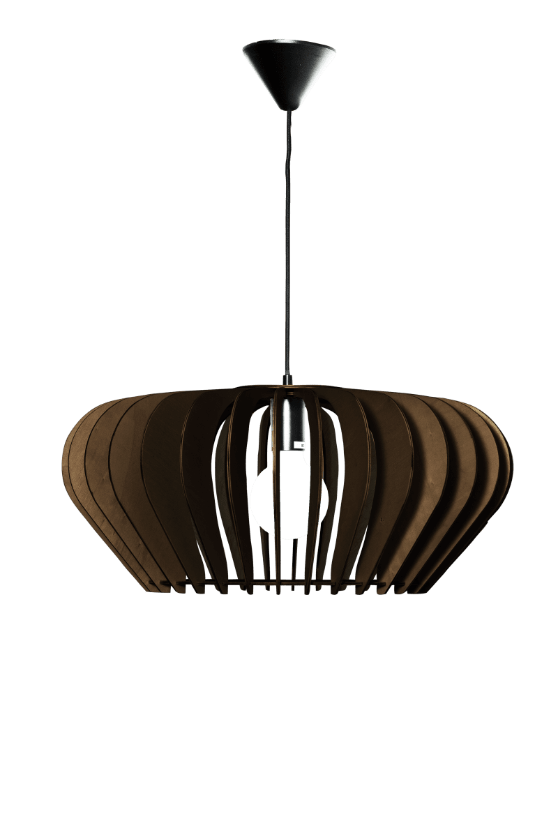 Calyps Ø55 Brun loftslampe Fra Aneta Lighting - Den passer lige så godt over køkkenbordet som i stuen, hvor du ønsker et godt generelt lys.