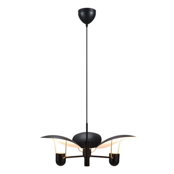 Fabiola Loftslampe Sort 71cm